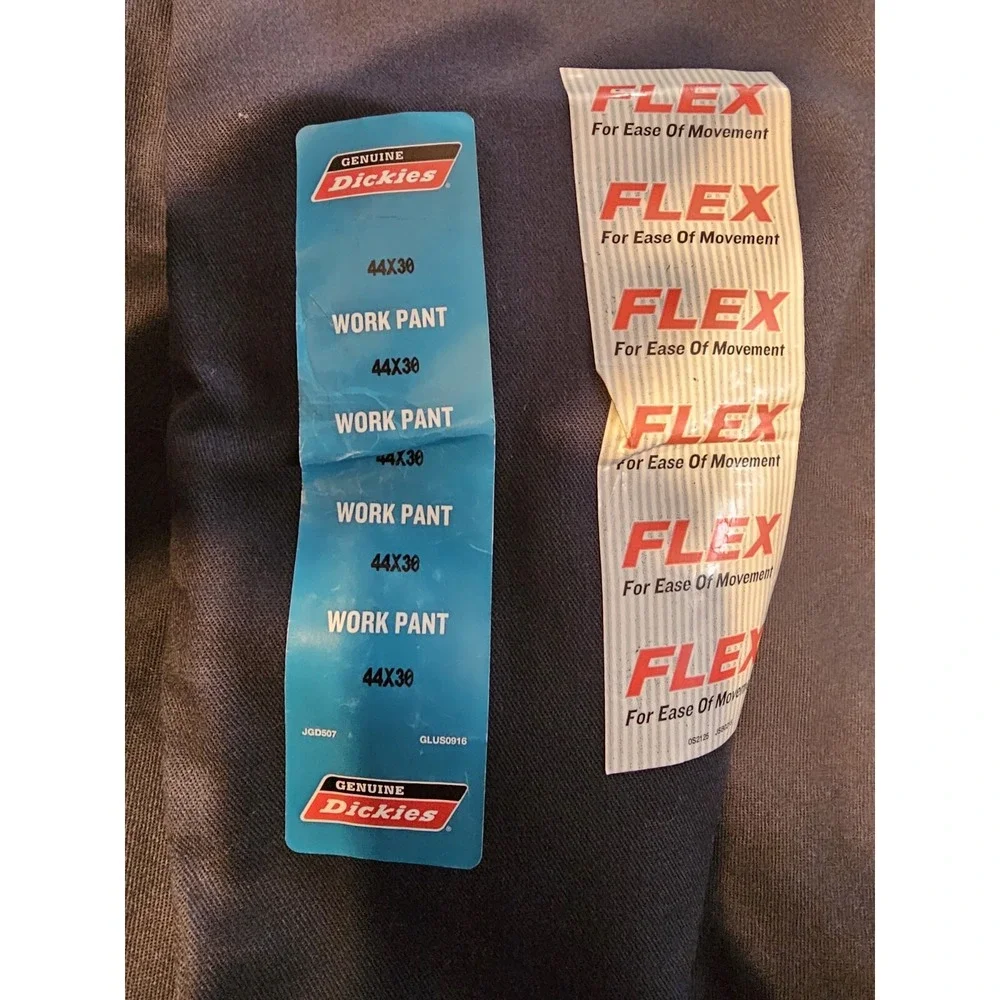 Genuine Dickies Relaxed Fit Flex Work Pants‎ Dark Navy 44x30 GP6388DN NEW